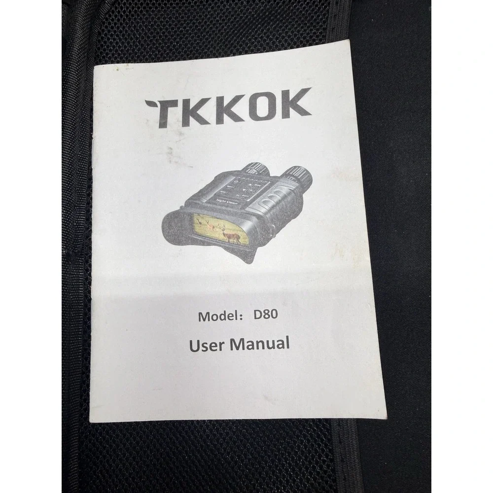 TKKOK D80 IR Night Vision Binoculars 4k